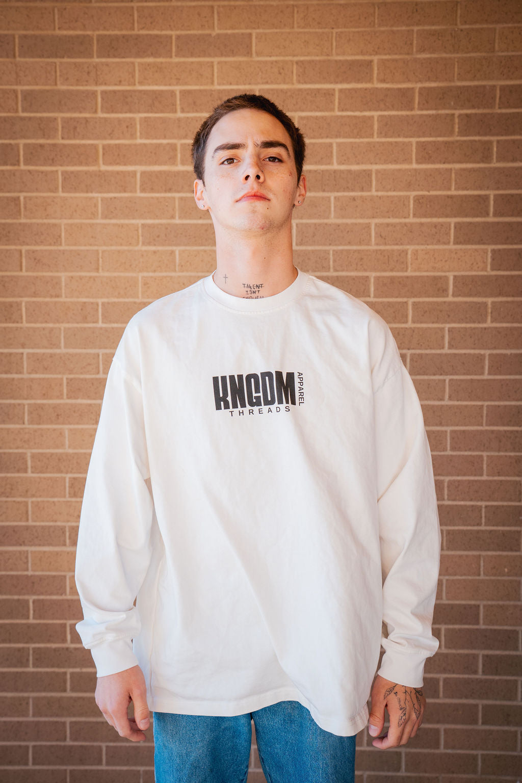 "UNBORN LIVES" Oversized Unisex Long Sleeve T-Shirt