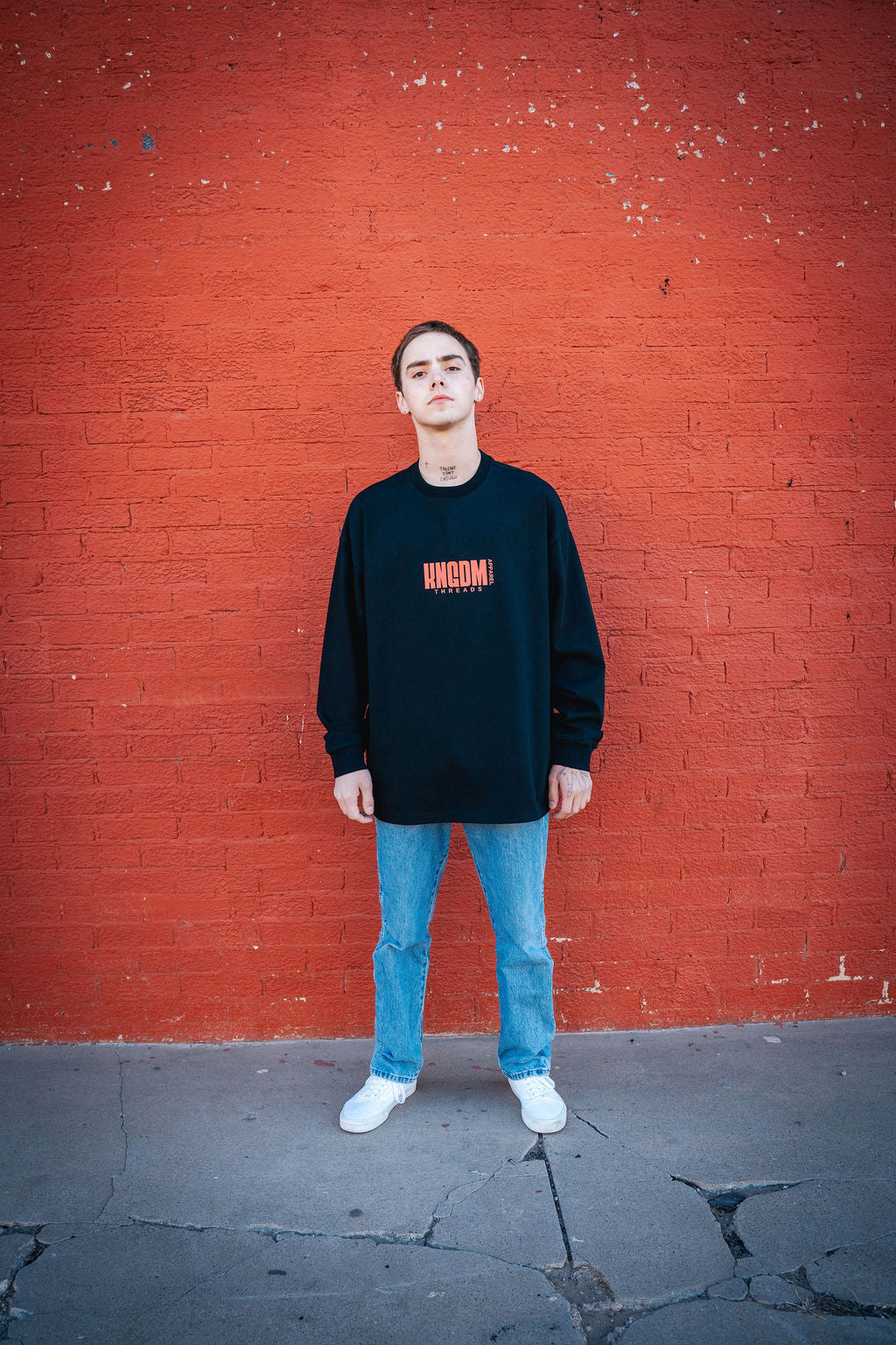 "STAY ALIVE" Oversized Unisex Long Sleeve T-Shirt