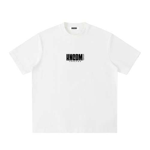 "ELOHIM" Oversized Heavyweight Vintage Washed Frayed T-Shirt