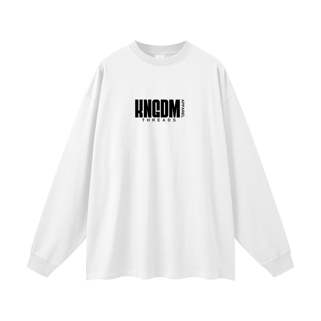 "UNBORN LIVES" Oversized Unisex Long Sleeve T-Shirt